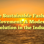 The Sustainable Fashion Movement: A Modern Revolution in the Industry